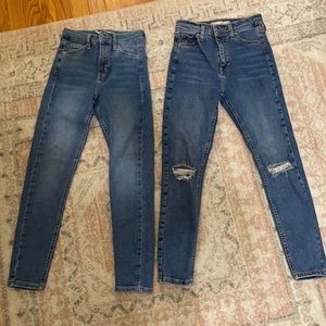 Topshop Jamie Jeans size 25/26